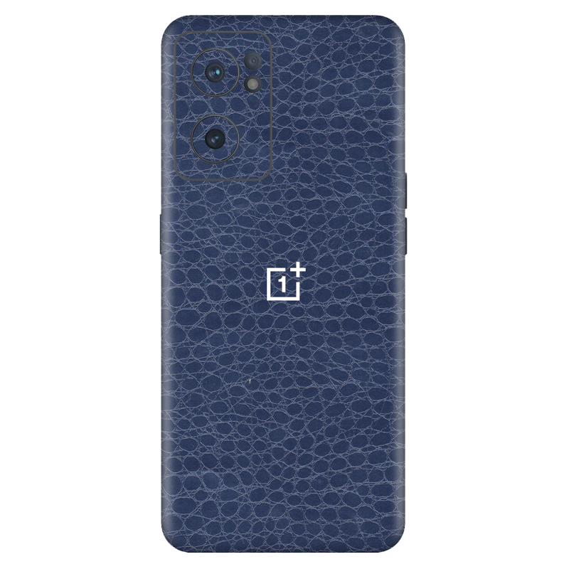 Crocodile Leather Blue