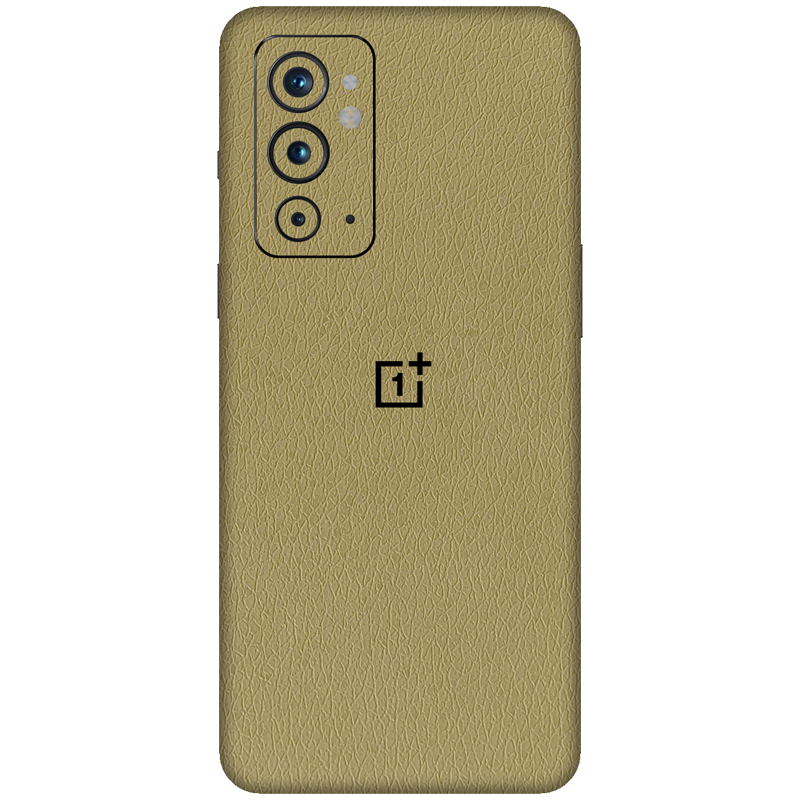 Yellow Green Leather