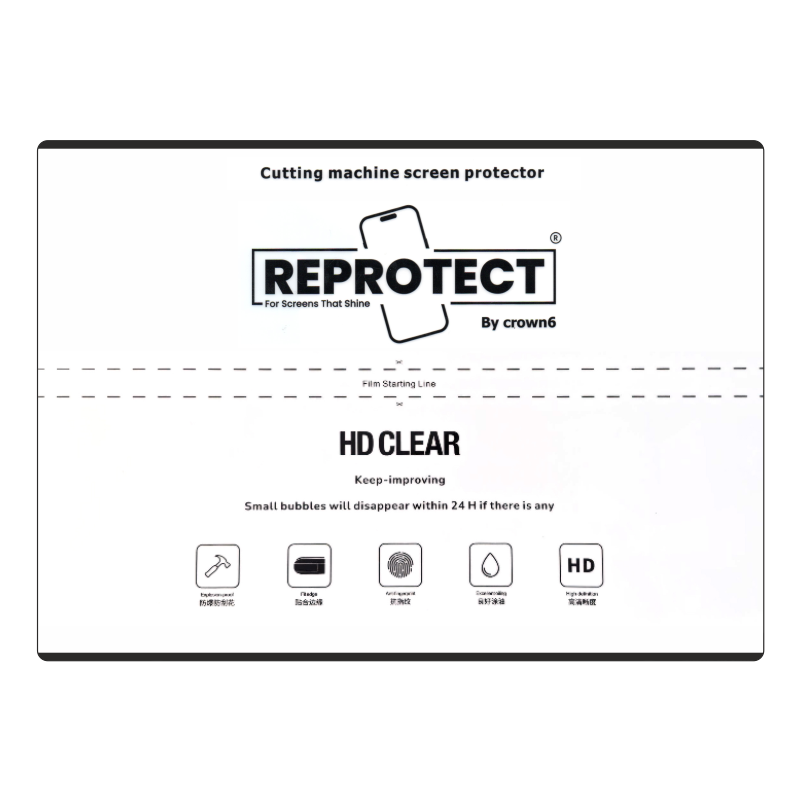 4 Layer (Size 38 cm X 27 cm) Protector HD Clear