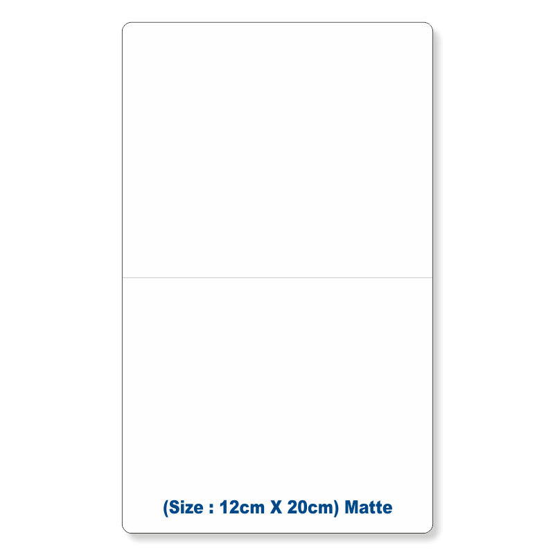 4 Layer Matte Protector (size 12cm x 20cm)